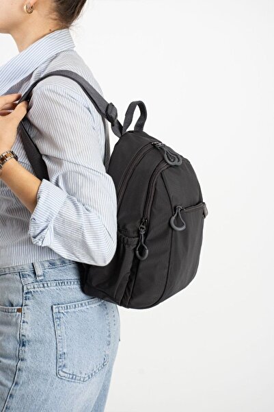 MEGA ÇANTA WOMEN'S GRAY STONE BACKPACK