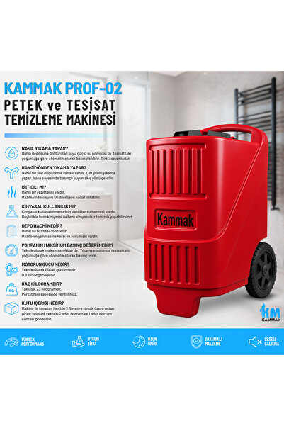 Kammak Prof-03 Petek Temizleme Makinesi