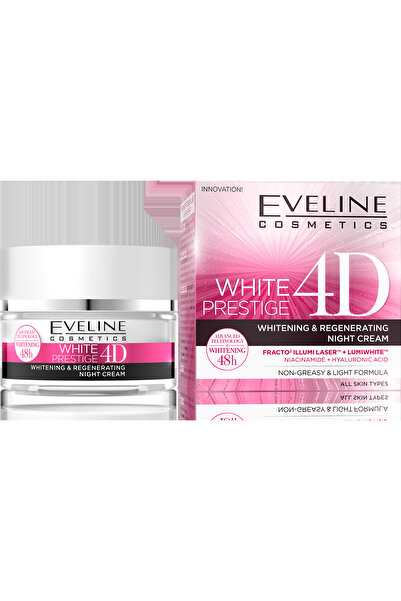 Eveline White Prestige 4D Whitening Night Cream 50Ml