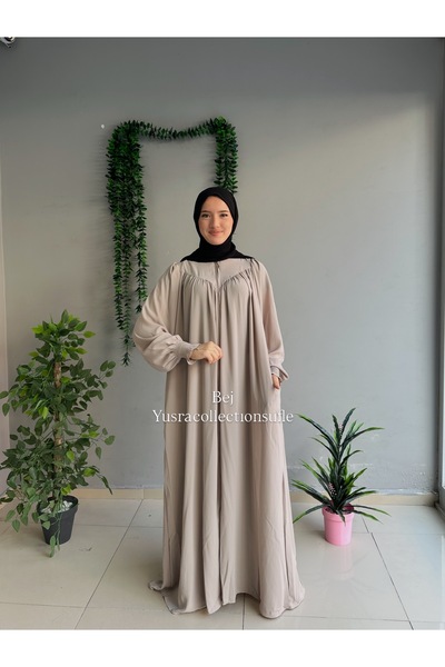 Yüsra Collection فستان أهسن بسحّاب كامل الطول