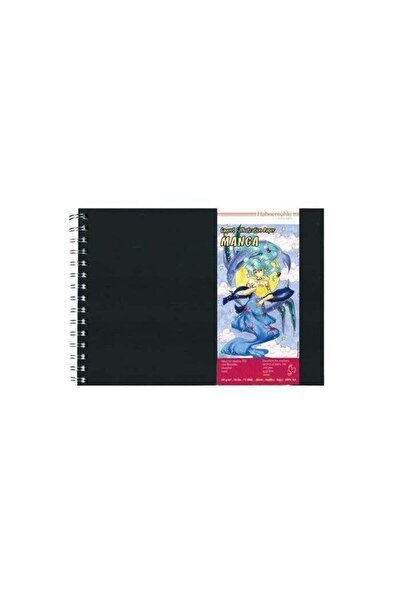 Hahnemühle Bloc de ilustrații Manga cu spirală, 80 g, A5, 75 de coli