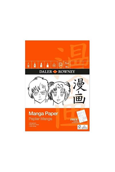 Daler Rowney Manga Paper Pad A3 70 g 50 Yaprak