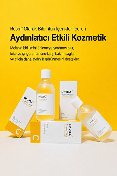 [DAYCELL] Dr.VITA⁺ Dr.VITA Whitening Skin Toner C - C Vitaminli Aydınlatıcı 250 ml