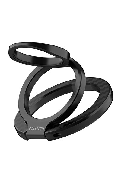 choice2 NILLKIN black Nillkin FiberSnap Magnetic Ring Stand, 360° Rotatable D...