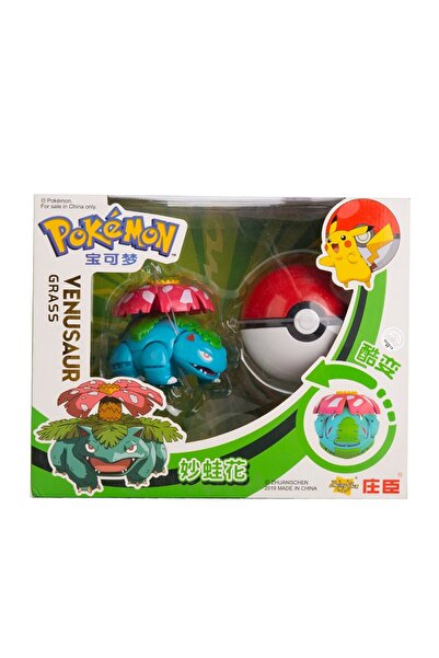 Choice10 Venusaur With Box Genuine Pokemon Anime Figure Pikachu Gengar Chariz...