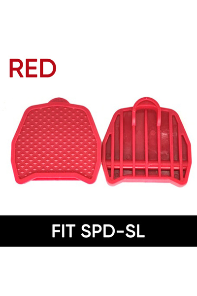 Choice محول دواسات الدراجات BUCKLOS Fit SPD-Red لنظام SPD SL ونظام KEO، محول ...