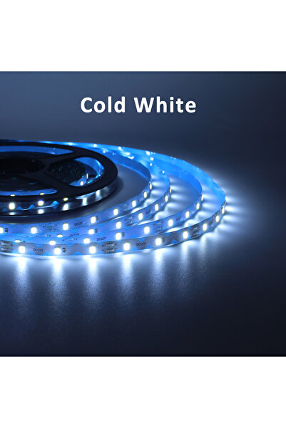 Choice شريط إضاءة LED على شكل حرف S أبيض بارد بطول 10 أمتار SMD2835 قابل للان...