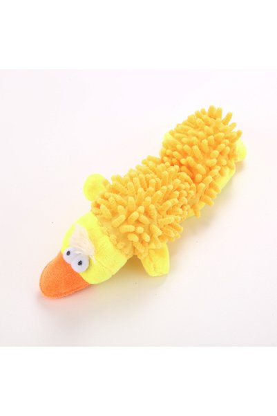Choice7 Yellow Duck New Durable Pet Dog Plush Toy for Small Breeds - Animal S...