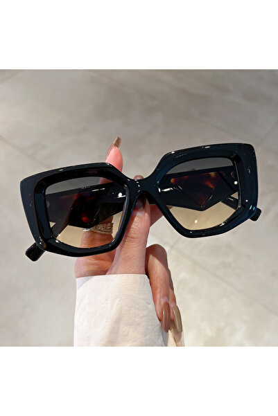 Choice Other 1355-c3 b-c yellow KAMMPT Oversized Vintage Sunglasses Women Fas...