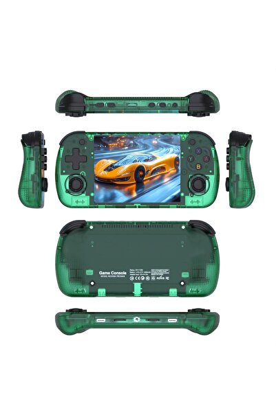 Choice8 128G Green BOYHOM R36H PRO Retro Handheld Video Game Console Linux Sy...