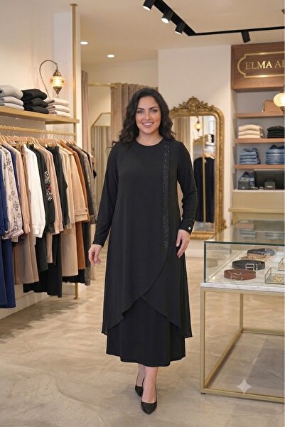 elma abone LARGE SIZE GOWN DRESS