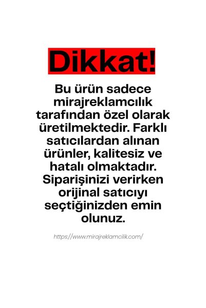 miraj reklam Yellow Blue Type Box Tip Box