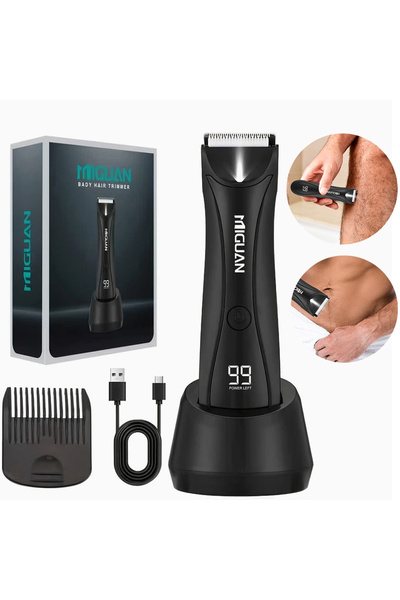 Choice Diamond Black Men's Body Trimmer Groomers Electric,Hair Clipper Hair S...