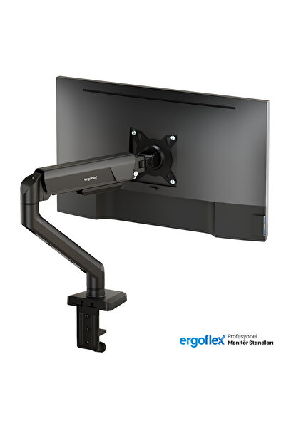 Ergoflex EF X10 Siyah 22-40inch Amortisörlü 12 kg Monitör Standı