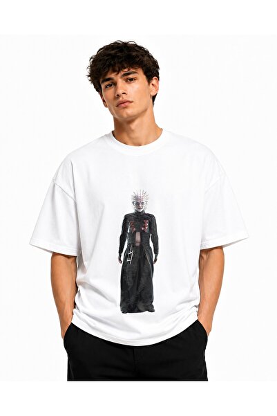 Inscriptie Tricou Unisex Bumbac Premium Casual " Cap de iad cu Cap de pin "