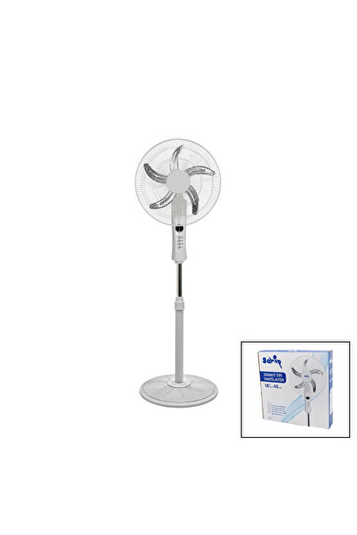 Go İthalat 18 İNC 45 CM KUMANDALI SANAYİ TİPİ AYAKLI VANTİLATÖR 5-METAL PERVA...