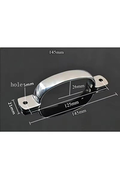 choice2 125mm Thickened Solid 304 Stainless Steel Heavy Handle Plus Heavy Doo...
