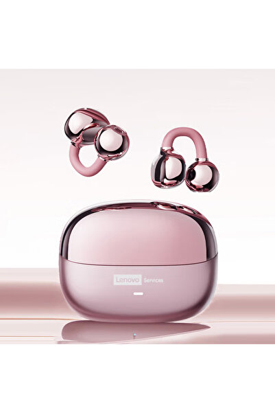 Choice3 Lenovo Pink Original LE302 Bluetooth Earphones HiFi Sound Ear Clip Ea...