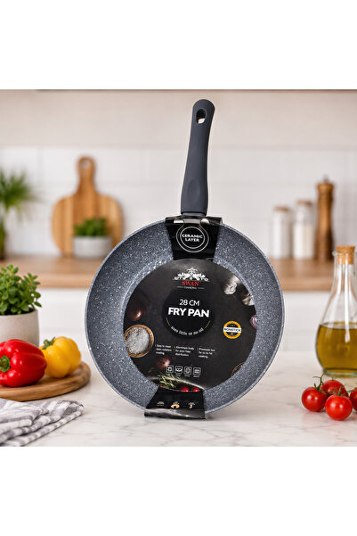 OEM Frying pan with granite interior and exterior, non-stick coating 28 x 5.5...