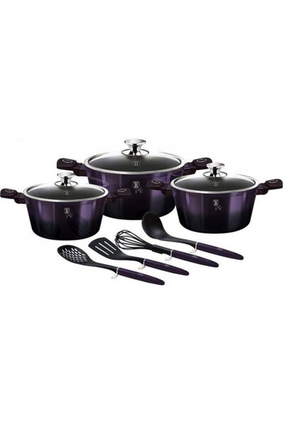 Berlinger Haus Set oale si tigai (10 piese) Purple Eclipse Collection Berling...