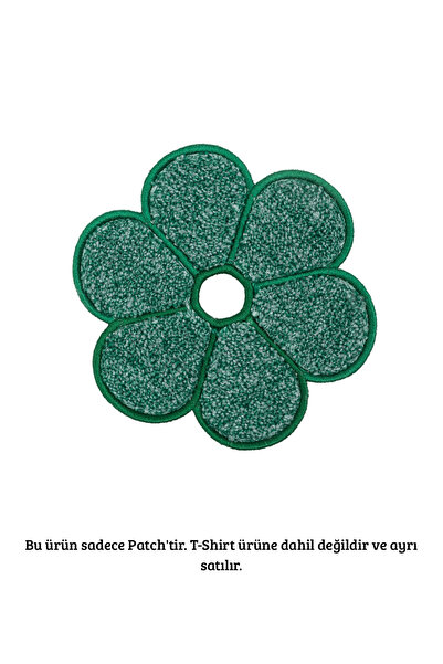 Yeşil Çiçek Patch