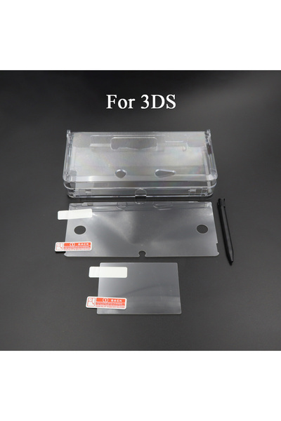 Choice5 غطاء حماية شفاف قابل للفصل لجهاز 3DS و3DS XL وLL وNDSi XL وNDSL