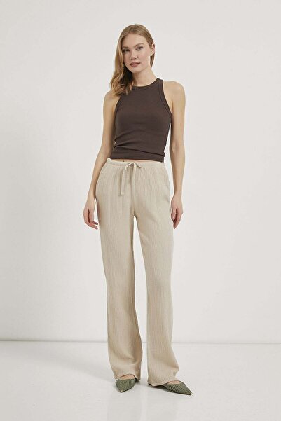 Arma Life Armalife 5502 thin elastic waist muslin women's pants
