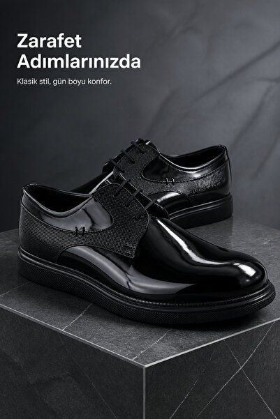 PATRICK CASSA Men's Genuine Leather Classic Casual Shoes