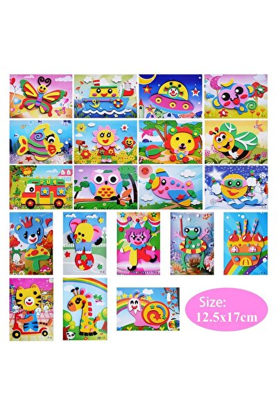 Choice1 10PCS-Random style 5/10pcs/lot 3D EVA Foam Sticker DIY Cartoon Animal...