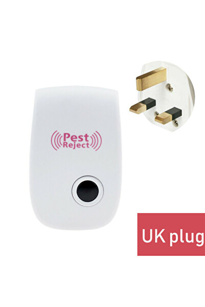 Choice1 جهاز طرد الآفات بالموجات فوق الصوتية الكهربائي من UK Plug لمكافحة الب...