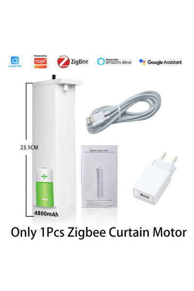 Choice EU Power Only One Motor Tuya Battery Electric Curtain Motor Wired Free...