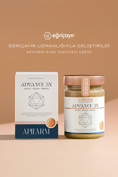 Apifarm Advance 3x | Arı Sütü Ham Bal Propolis 415g