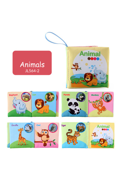 Choice JL564-2 Children Enlightenment Early Educational Toys Kids Cloth Books...