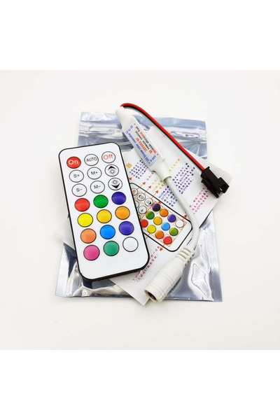 Choice وحدة تحكم LED صغيرة WM-HC006B بـ 21 مفتاحًا و3 دبابيس مناسبة لشرائط LE...