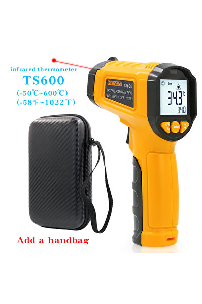 Choice TS600 أضف حقيبة يد TS380 مقياس حرارة بالأشعة تحت الحمراء بدون تلامس HY...