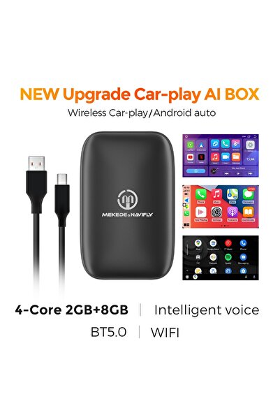 Choice SS-MNCB-1 MEKEDE Wireless and Wired CarPlay Android Auto Adapter Ai Bo...