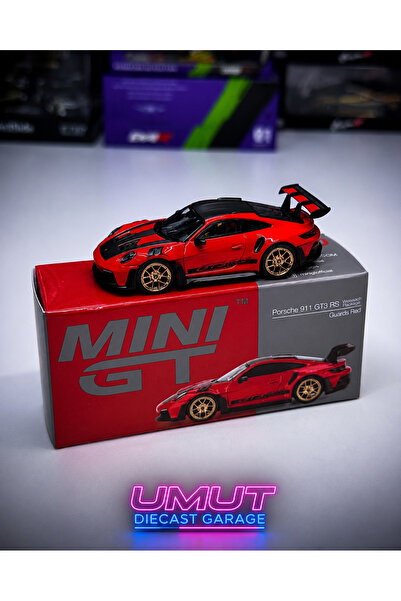 mini gt 1/64 Porsche 911 (992) GT3 RS Weissach Package Guards Red