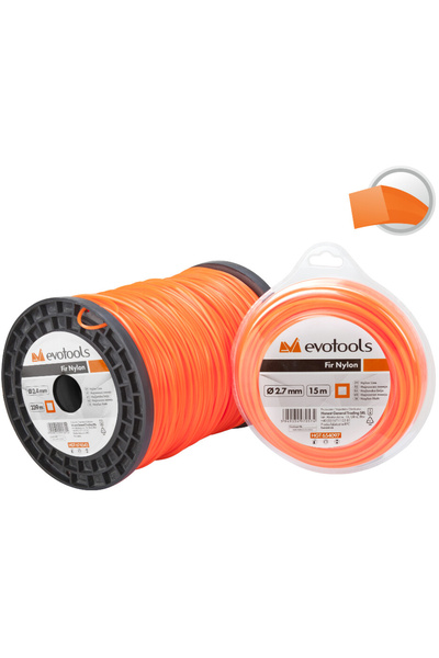 Evotools Fir pătrat de nailon 51 m 3 mm