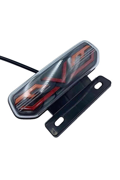 Choice black 12V Motorcycle Rear Lights LED Motorcycle Brake Light ATV Tail L...