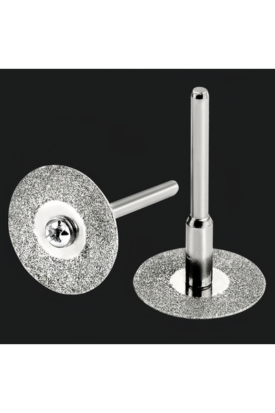 Choice silvery 20mm Mini Diamond Cutting Disc Set - Enhance Your Rotary Acces...