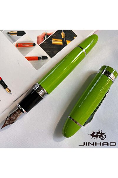 Choice Green-silver 1 PCS JINHAO 159 Classic Design SIlver Trim Calligraphy I...