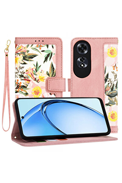 OPPO Husa pentru A60, Techsuit, FlipCraft, Roz