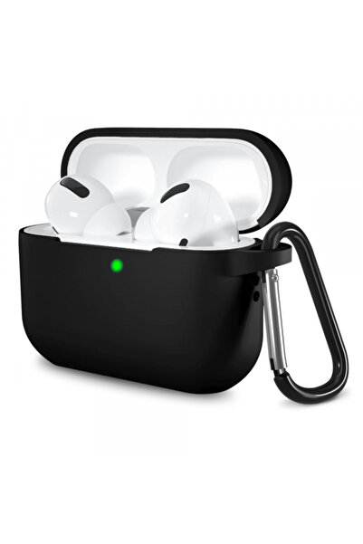 Apple Husa Techsuit Silicone pentru AirPods Pro Series, Neagra
