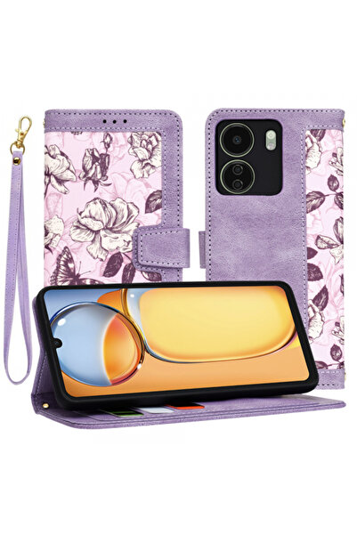 Xiaomi Husa pentru Poco C65 / Redmi 13C, Techsuit, FlipCraft, Mov