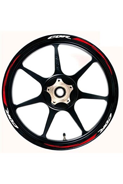 Redline Grafik Cbr 125-250-600-1000 Kırmızı Beyazlı Özel Dış Jant Şeridi