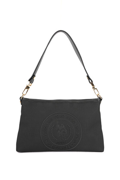 U.S. Polo Assn. حقيبة كتف نسائية سوداء Us26671