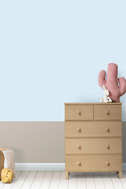Milky Baby Zümrüt Kids 410-2 Açık Mavi Duvar Kağıdı 5,33 M²