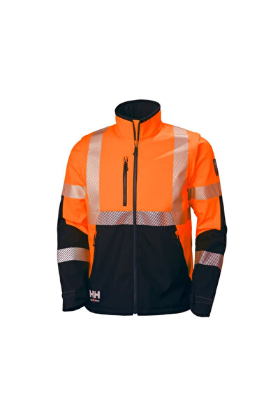 Helly Hansen Workwear Icu Hı Vıs Softshell İşçi Montu -74272