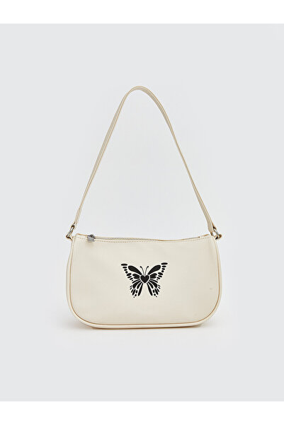 LC Waikiki Trendlucky Girl's Printed Shoulder Bag with a Difference