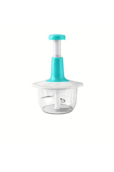 Choice1 blue Manual Press Garlic Paste Processor, Press Type Vegetable Slicer...